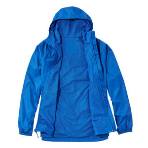 Chaqueta Impermeable con Capucha para Hombre, Resistente, de Alta Calidad, Hecha a Medida, de Poliéster/Algodón, Estilo Urbano con Letras - Product Image 2