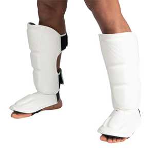 Best OEM Muay Thai <b>Shin</b> <b>Pads</b> <b>for</b> <b>Kids</b> and Adults Elasticated Grappling <b>Shin</b> Guards with Custom Logo Cheap Adult Boxing Gloves - Product Image 2