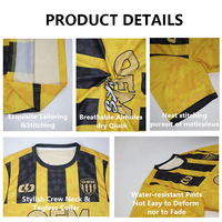 Uniforme de fútbol de ajuste cómodo, fabricado profesionalmente, producto de alta demanda, uniforme de fútbol para hombre
