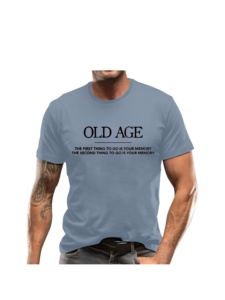 T-shirt pour homme, coupe slim, col rond, 100% coton, imprimé numérique, manches courtes, séchage rapide, décontracté, taille plus, 180 grammes - Product Image 3