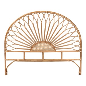 Cabecero de ratán Sophia, decoración de dormitorio, material natural hecho en Vietnam, muebles duraderos para el hogar, venta al por mayor - Product Image 1