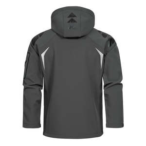 Nouvelle veste Softshell d'hiver à fermeture éclair coupe décontractée pour hommes veste isotherme respirante et lourde tendance - Product Image 2