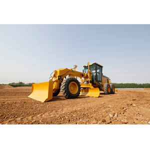 เครื่องไล่ระดับสีแบบมอเตอร์ใช้ในการก่อสร้างถนน140HP 130HP เครื่องไล่ระดับขนาดเล็กเทคโนโลยีญี่ปุ่น - Product Image 5