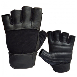 ถุงมือหนังแท้สำหรับผู้ชายถุงมือยกน้ำหนักสำหรับยิมฟิตเนสออกกำลังกายเล่นกีฬาออกกำลังกายและปั่นจักรยาน - Product Image 4