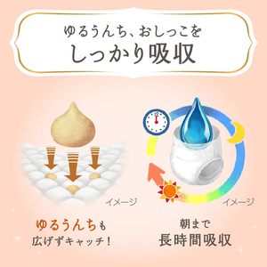 46 hojas populares hechas en Japón pantalones de bebé cinta pañales algodón impreso con Prevención de fugas 3D suave transpirable cuidado del bebé - Product Image 5