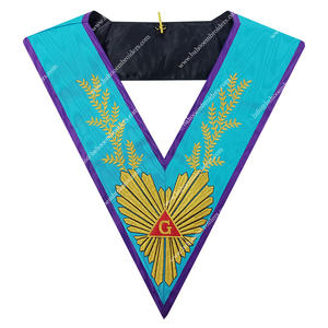 REGALIA MAÇONNIQUE COLLIER DE MAÎTRE DE MEMPHIS MISRAIM RITE - Product Image 1