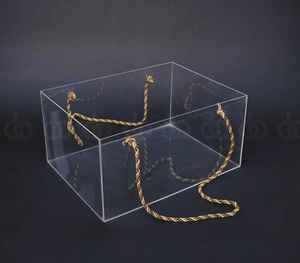 กล่องขนมอะคริลิคใสหรูหราพร้อมฝาแม่ของไข่มุกฝังกล่องของขวัญอาหรับหรูหราสำหรับงานแต่งงานเดือนรอมฎอนเทศกาลอีสเตอร์ - Product Image 2