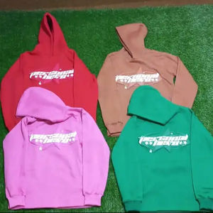 ชุดวอร์มผ้าฟลีซหนาสำหรับผู้ชายชุดวอร์มผ้าฝ้าย100% มีฮู้ดสองชิ้นชุดวิ่งสำหรับฤดูหนาว - Product Image 4