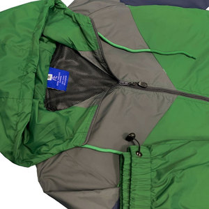 Conjunto Deportivo de Dos Piezas de Nailon Cortavientos de Invierno para Hombre de la Mejor Calidad, Logotipo Personalizado, Negro, Ecológico - Product Image 2