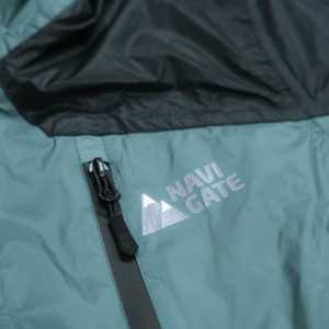 Naviguer à deux couches veste extérieure à coque souple col montant fermeture à glissière polyester remplissage résistant à l'eau Fitness Style décontracté - Product Image 3