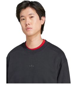 Sweat-shirt pour homme Premium Essentials Crew Sweatshirt pour homme Coton lourd Polaire Crewneck Ultimate Standard - Product Image 4