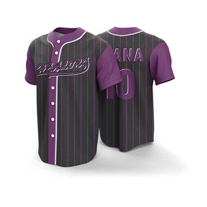 Fábrica OEM al por mayor uniforme de béisbol personalizado sublimación Teamwear ropa deportiva transpirable secado rápido Reversible proveedor para equipos - Product Image 2