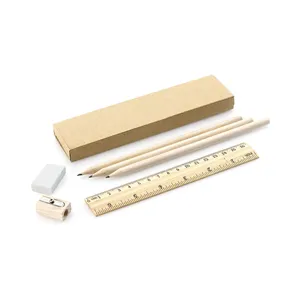 Set da Scrittura Ecologico Dony in Materiale Riciclato, Gadget Verdi per Regali Eco-Consapevoli - Product Image 4