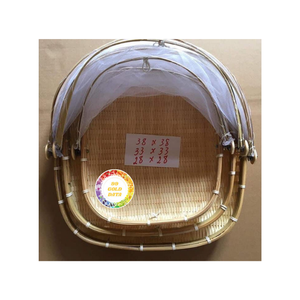 Produits artisanaux tendance au Viet Nam: couverture de panier de vannage en bambou de qualité supérieure 100% bambo de 99 Gold Data - Product Image 1