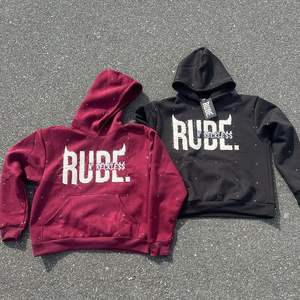 เสื้อฮู้ดขนแกะเฮฟวี่เวทไซส์ใหญ่พิเศษวินเทจปักลายประดับพลอยเทียมได้ทุกขนาด - Product Image 1