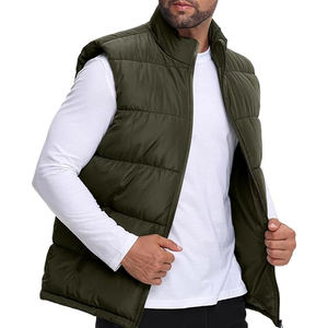 Chaqueta de Invierno para Hombre al por Mayor, 100% Algodón y Poliéster, Nueva, con Capucha, Ultraligera, Estilo Urbano, Cuello Alto, Acogedora, Tipo Bomber - Product Image 5