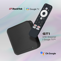 ELEBAO GT1 Boîtier TV certifié Google RockTek Realtek RTD1325TPV 4 Go DDR4 EMMC 32 Go 4K Android TV Box