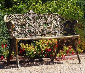 Banco de jardín exterior decorativo de alta calidad para uso en el jardín doméstico y el jardín escolar y el uso del parque - Product Image 4