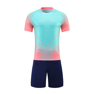 Gran oferta, uniforme de fútbol de manga corta para niños, Fútbol U Niform, uniforme de fútbol impreso por sublimación de alta calidad para hombre - Product Image 1