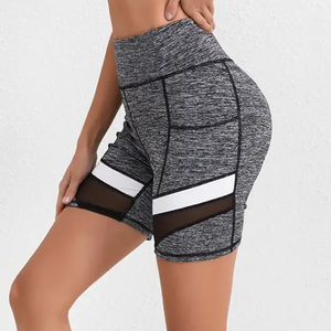 Ensemble de yoga respirant pour l'entraînement vêtements de sport vêtements de sport shorts de sport personnalisés leggings pour femmes ensembles courts de fitness de haute qualité - Product Image 5