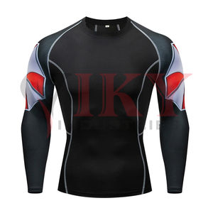 Rash Guard and Lagging Set Hombres Alta calidad al por mayor con sublimación Nuevo modelo y excelente calidad para hombres Rash Guard - Product Image 1