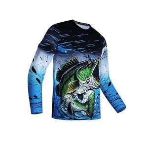 Maillot de pêche en polyester personnalisé sublimé de conceptionProduits en vente - Product Image 4