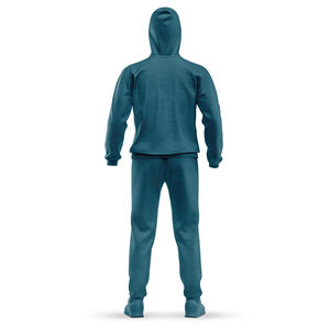 Conjunto Deportivo de Poliéster para Hombre, con Capucha, para Invierno, con Logotipo Personalizado Impreso, Venta al Por Mayor - Product Image 3