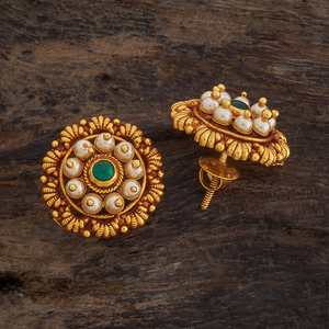 ต่างหูเงินประดับทอง 14K/18K ดีไซน์ดอกไม้สีขาว/เหลือง/โรสสุดอินเทรนด์ รุ่น 179751 - Product Image 4