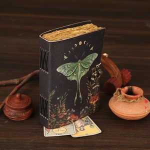 Da Tạp Chí trống chính tả cuốn sách của bóng tối Luna Moth Tạp Chí Phù Thủy Cung cấp Moth trang trí và Tạp Chí rác quà tặng cho anh ta cô - Product Image 2