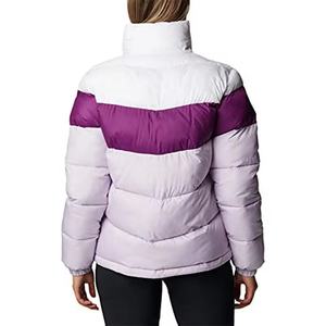 Veste matelassée imprimée personnalisée pour femmes avec fermeture à glissière avant à col montant et manches longues tendance de haute qualité imperméable - Product Image 4