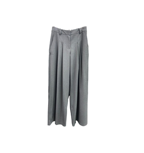 กางเกงคลาสสิค Palazzo สำหรับผู้หญิงกางเกงคลาสสิกแบบสุภาพเรียบร้อยจาก100% - Product Image 1