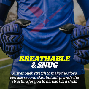 Nouveaux gants de gardien de but professionnels de haute qualité bout des doigts adultes enfants en cuir épais entraînement de Football lisse personnalisé - Product Image 4