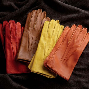 Nouveaux hommes élégants de vente chaude nouveaux derniers hommes de haute qualité s'habillant gants en cuir respirants gants de mode pour les hommes - Product Image 6