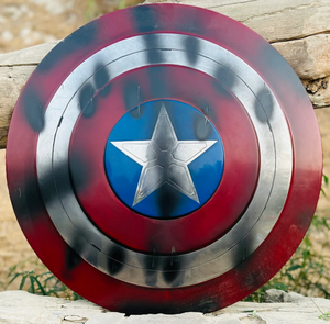 โล่กัปตันอเมริกาสำหรับฤดูหนาว | ของขวัญที่ดีที่สุดของตกแต่งฮาโลวีนสินค้าที่มีพรสวรรค์สำหรับคนรักสงคราม - Product Image 1