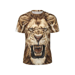 Camiseta personalizada en blanco de alta calidad 100% algodón camiseta con serigrafía personalizada para hombres camiseta - Product Image 1