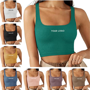 2024 OEM สวมใส่เสื้อกั๊กโยคะกีฬาเลานจ์สวมใส่ผู้หญิงกีฬา Bra GYM ฟิตเนสโยคะกีฬา Bra - Product Image 5