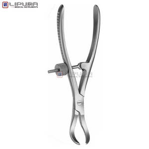 Fórceps de reposición manual Fijación de rosca 170 mm 6 3/4 \ "Manipulación de tejido Seguro Quirúrgico Posicionamiento Instrumentos médicos MOL - Product Image 4