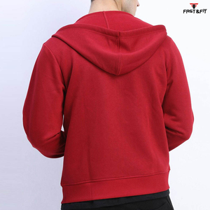 Venta caliente invierno manga larga pulóver sudaderas con capucha bordado personalizado Color sólido ropa de calle hecha de 100% algodón - Product Image 3