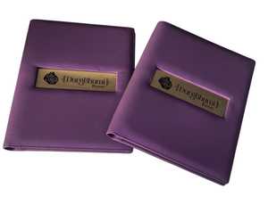 Menu Holder PU Leather <b>File</b> <b>Folder</b> Organizer Menu Book Cover Binder for Restaurant Hotel Cafe - Product Image 6
