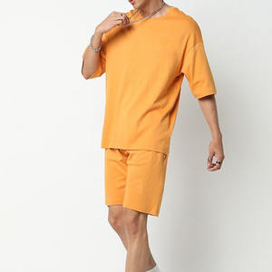 Conjunto de Camisa y Pantalones Cortos para Hombre, 100% Poliéster, Ligero, Suave y Elástico, para Correr, Entrenamientos, Viajes al Aire Libre, Ropa Casual - Product Image 3