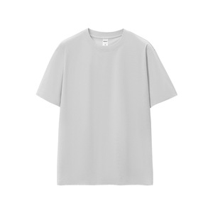 เสื้อยืดคอวีผ้าฝ้ายออร์แกนิคคุณภาพพรีเมียม ทรงเข้ารูป สีน้ำเงินกรมท่า ไซส์ 5XL ขายส่ง - Product Image 4