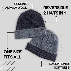 Nouveau design 2025 – Bonnets unisexes en laine/coton respirants et imperméables, jacquard, service OEM, vente en gros, fabrication sur mesure de haute qualité - Product Image 5