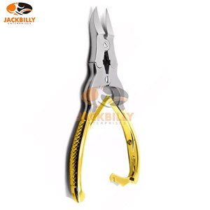 Coupe-ongles d'orteil en porte-à-faux de podologie professionnelle coupe-ongles plaqués or robustes pour ongles épais et incarnés - Product Image 5