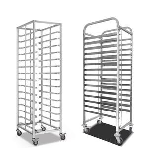 Vente en gros Supports pour bun Pan Chariots pour bun Pan Chariot pour bun Pan Rack Tray Trolley avec plateaux de service Chariot pour rack de refroidissement - Product Image 4