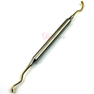 Implants dentaires personnalisés haut de gamme Instruments de levage des sinus Ensemble dentaire en acier inoxydable revêtu de plasma doré Instruments chirurgicaux - Product Image 4