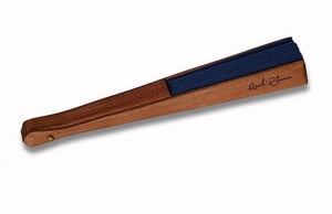 Handcrafted Natural <b>Bamboo</b> Folding Hand Fan, Wooden Frame Travel Fan for Summer Cooling, Gifting, and Home Decoration - Product Image 6