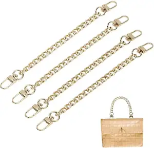 Il più popolare prodotto in metallo borsa da donna catena Premium borsa oro catena di ricambio tracolla fibbia catena