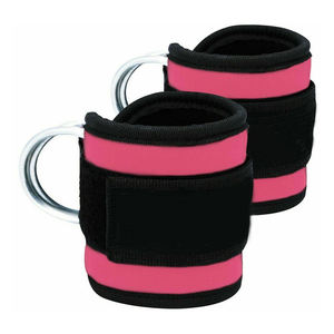 Customized Gym Fitness Sport Neoprene Ankle Straps Breathable Cotton <b>Leg</b> Loops for Workouts <b>Weight</b> Machines Provides Protection - Product Image 5