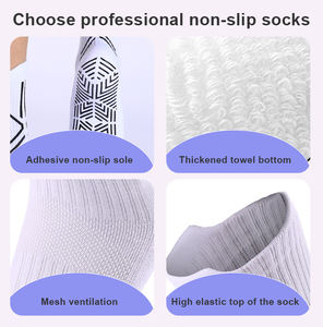 Custom Sports Luxury <b>Socks</b> Athletic Football Performance <b>Socks</b> Non Slip Soccer Sports Grip <b>Socks</b> for <b>Man's</b> - Product Image 3