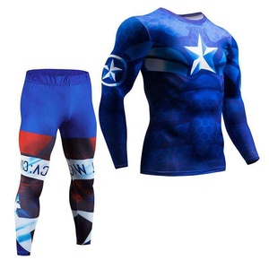 Rashguard de Compresión MMA para Hombre de Alta Calidad, Transpirable, de Secado Rápido, para Jiu-Jitsu Nogi, Conjunto de Manga Larga, Uniforme Personalizado de Poliéster - Product Image 2